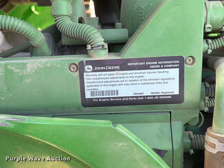 image for item EA0483 2013 John Deere 6150R MFWD tractor