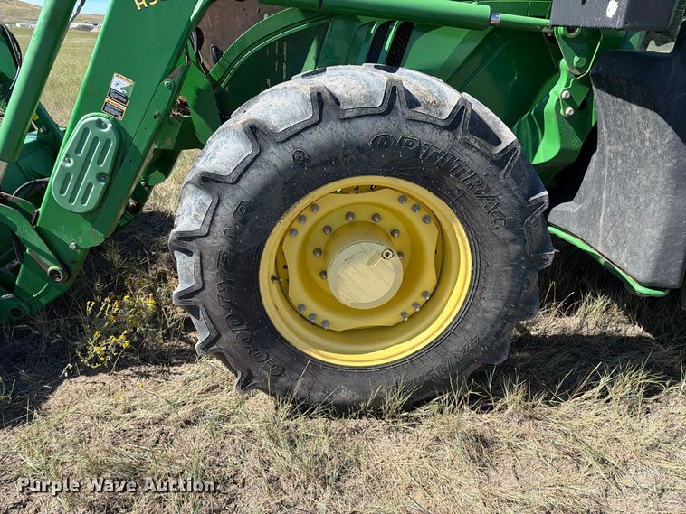 image for item EA0483 2013 John Deere 6150R MFWD tractor