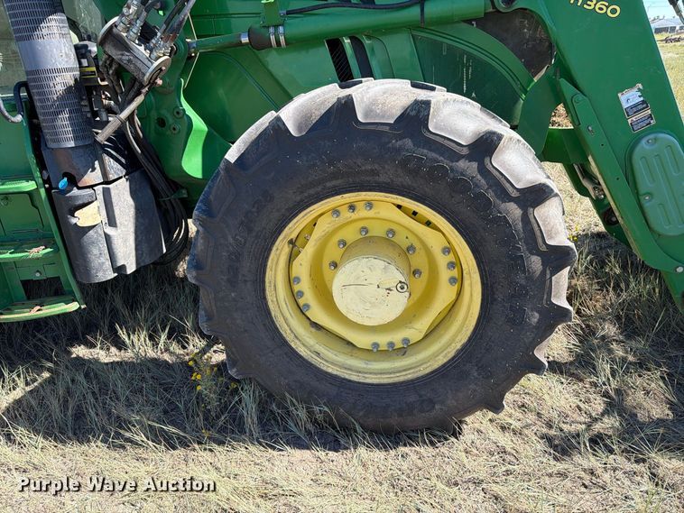 image for item EA0483 2013 John Deere 6150R MFWD tractor