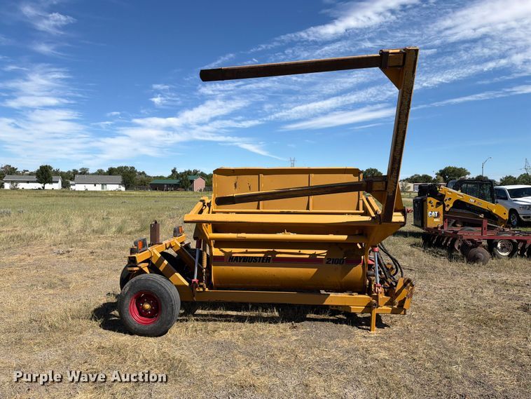 image for item EA0484 Duratech Haybuster 2100 bale processor