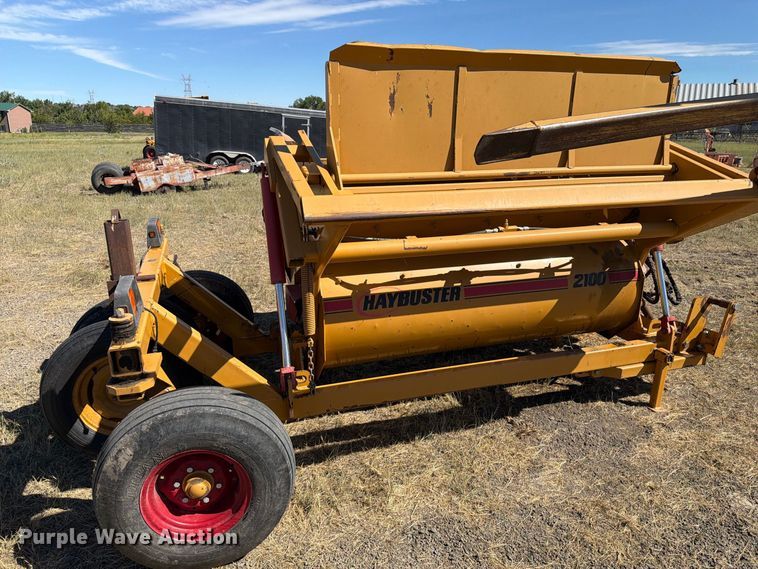 image for item EA0484 Duratech Haybuster 2100 bale processor