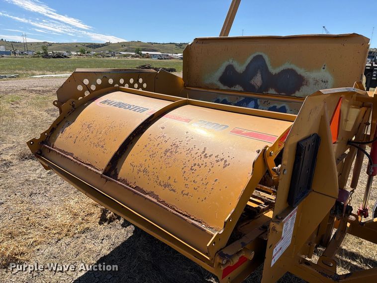 image for item EA0484 Duratech Haybuster 2100 bale processor