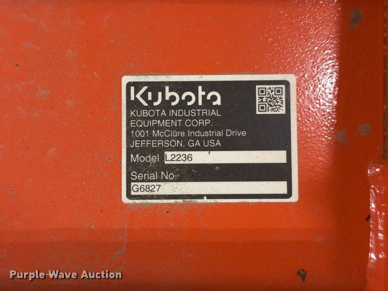 image for item EP3036 Kubota LA555 loader