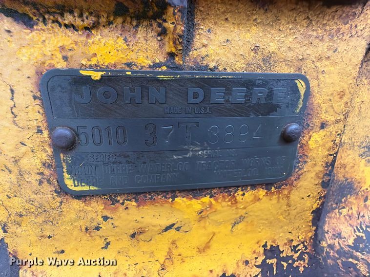 image for item EP7642 1963 John Deere 5010 tractor
