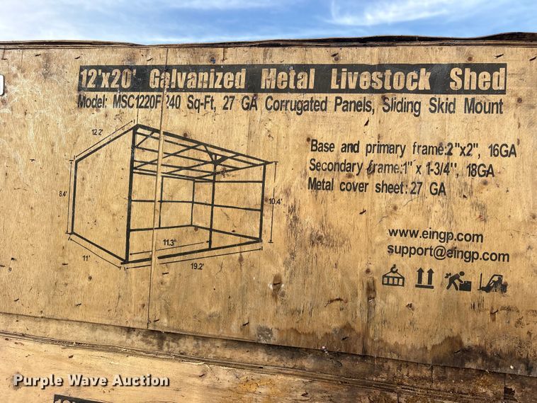 image for item ES8017 (4) 2024 Pioneer Valley MSC1220F livestock sheds