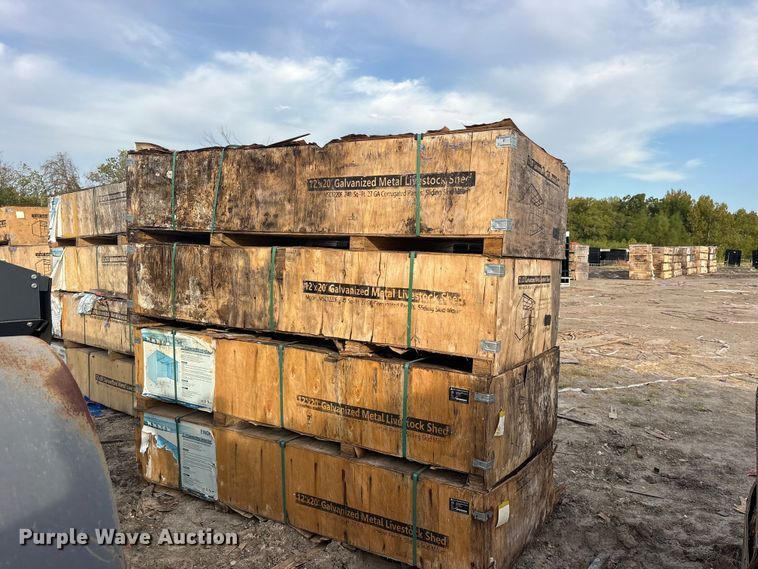 image for item ES8025 (4) 2024 Pioneer Valley MSC1220F livestock sheds