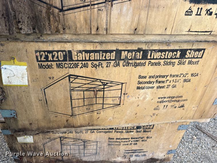 image for item ES8027 (4) 2024 Pioneer Valley MSC1220F livestock sheds