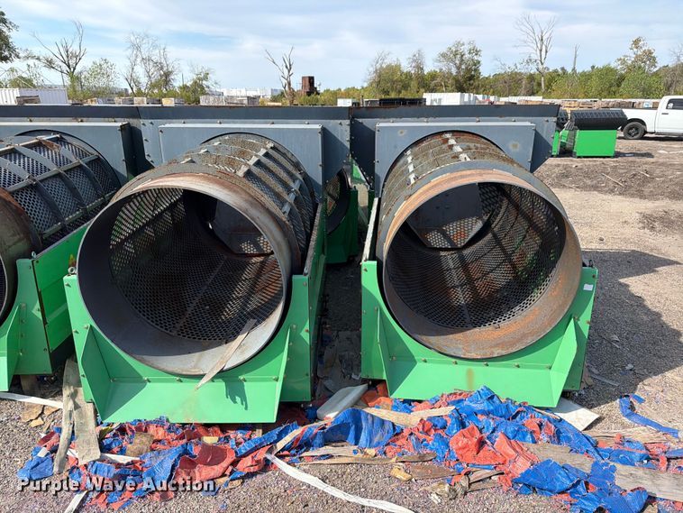 image for item EU1530 (12) Erie Industries GF480 trommel screens