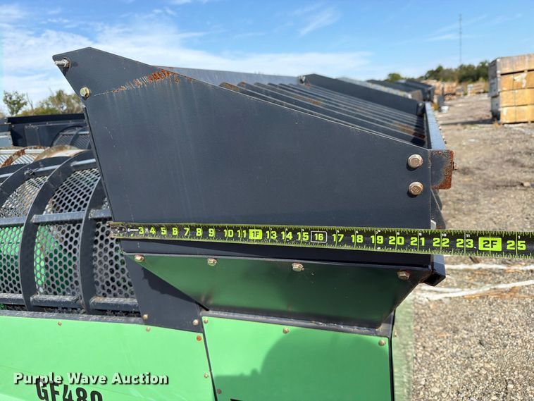 image for item EU1530 (12) Erie Industries GF480 trommel screens