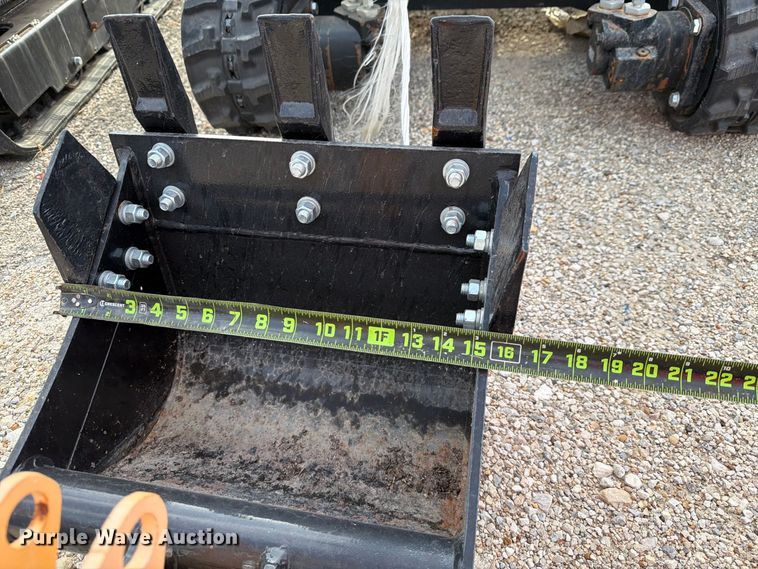image for item EU1551 2024 Erie Industries EM15 mini excavator