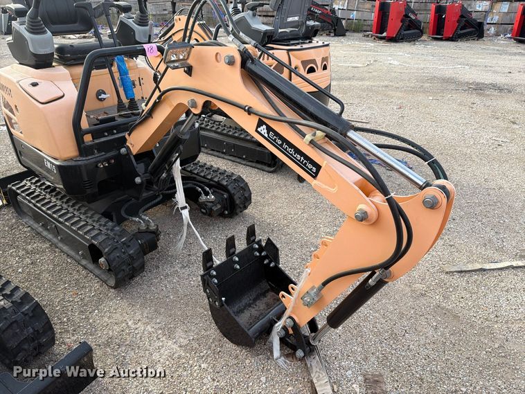 image for item EU1551 2024 Erie Industries EM15 mini excavator