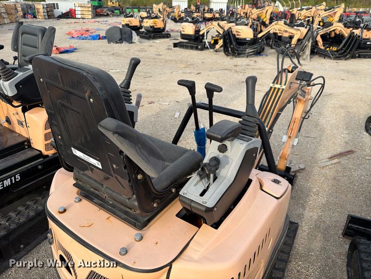 image for item EU1551 2024 Erie Industries EM15 mini excavator