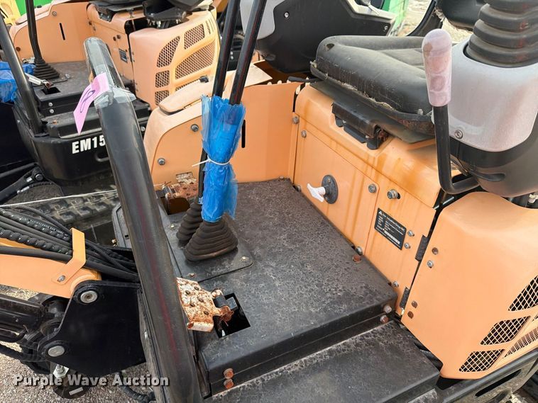 image for item EU1551 2024 Erie Industries EM15 mini excavator