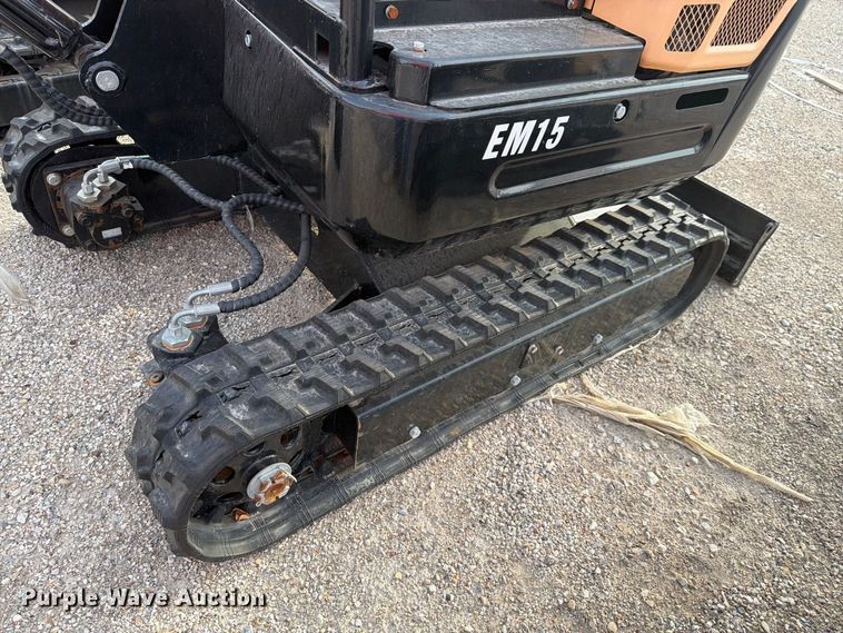 image for item EU1551 2024 Erie Industries EM15 mini excavator
