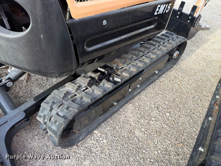 image for item EU1551 2024 Erie Industries EM15 mini excavator