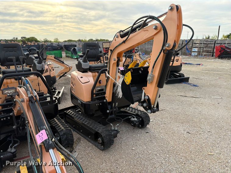 image for item EU1552 2024 Erie Industries EM15 mini excavator