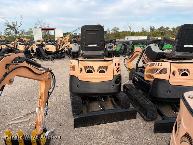 image for item EU1552 2024 Erie Industries EM15 mini excavator