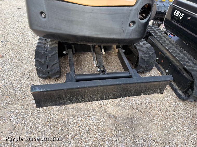 image for item EU1552 2024 Erie Industries EM15 mini excavator