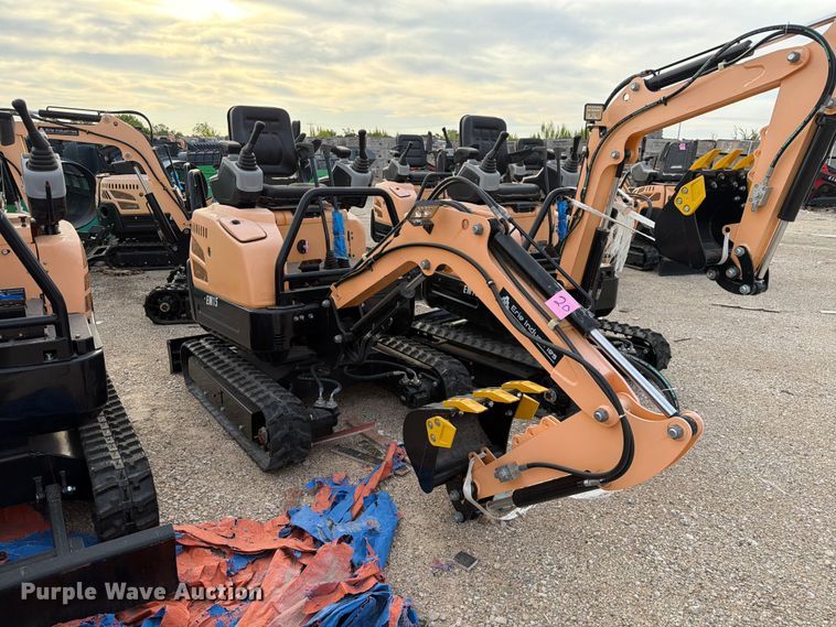 image for item EU1553 2024 Erie Industries EM15 mini excavator