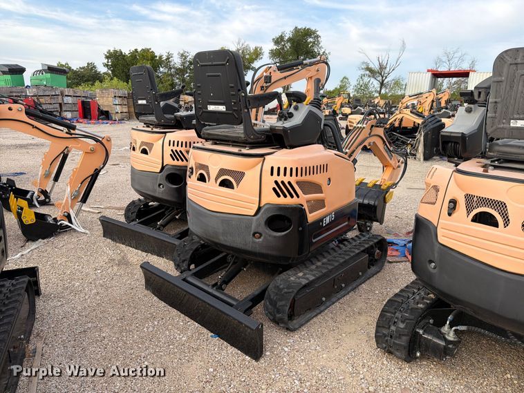 image for item EU1553 2024 Erie Industries EM15 mini excavator