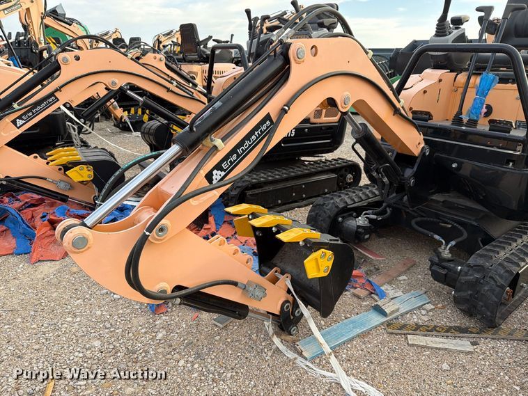 image for item EU1553 2024 Erie Industries EM15 mini excavator