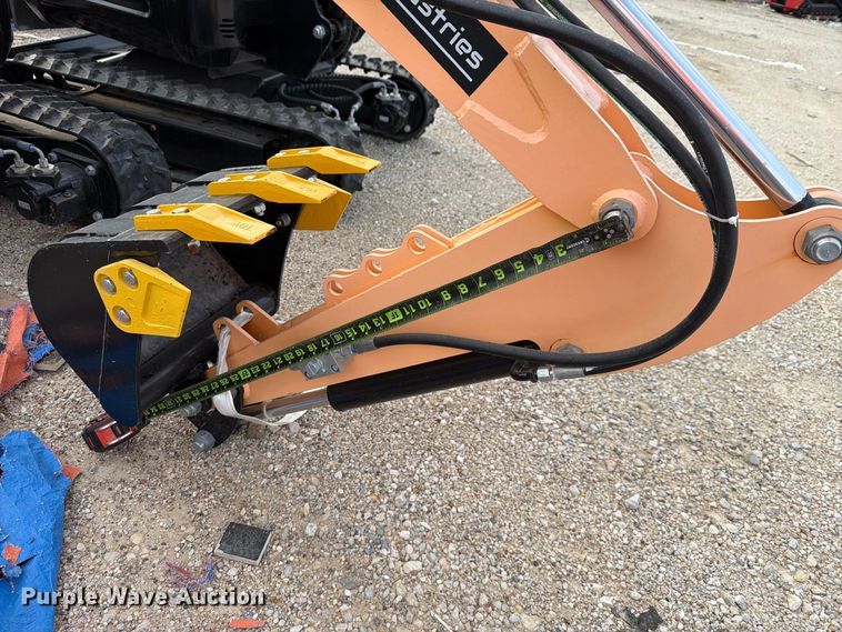 image for item EU1553 2024 Erie Industries EM15 mini excavator