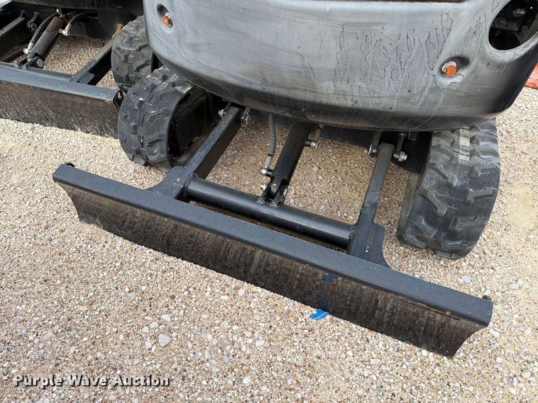 image for item EU1553 2024 Erie Industries EM15 mini excavator