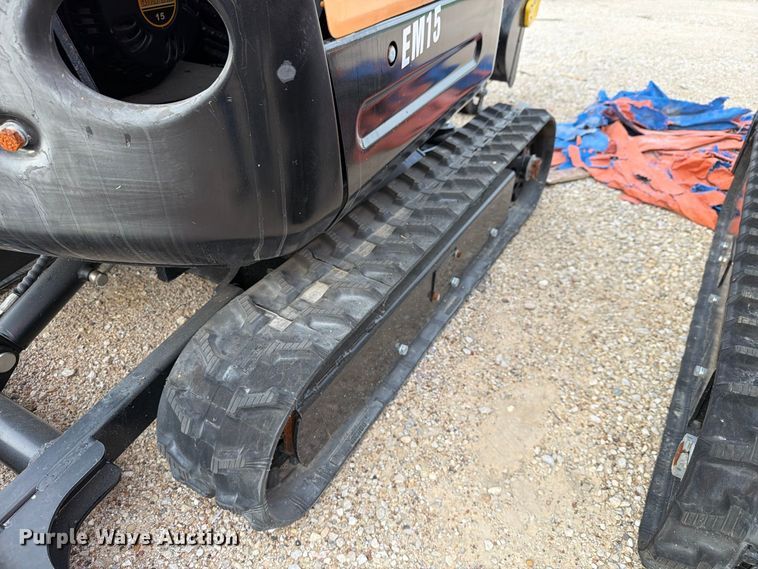 image for item EU1553 2024 Erie Industries EM15 mini excavator