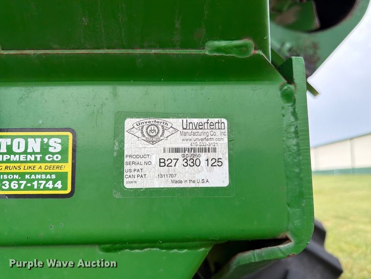 image for item EW5035 Unverferth 7250 grain cart