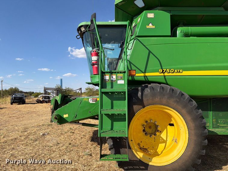 image for item EW8830 2000 John Deere 9750 STS combine