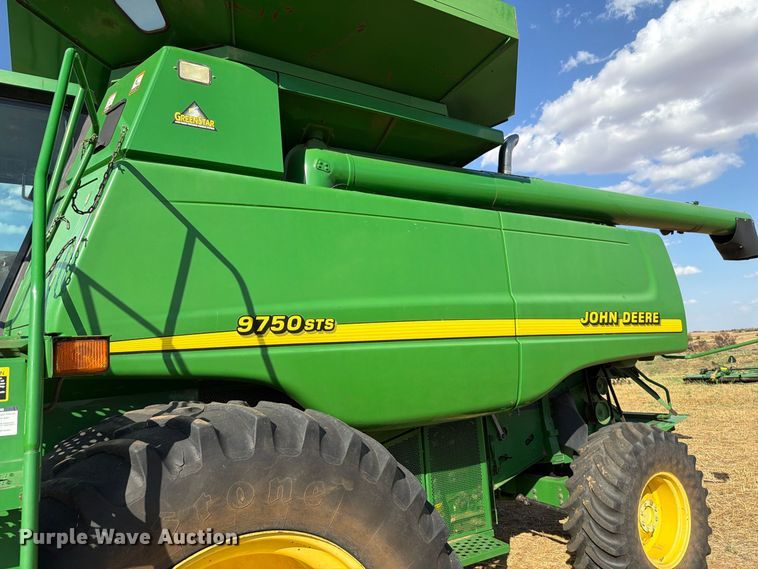 image for item EW8830 2000 John Deere 9750 STS combine