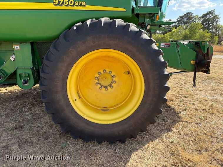 image for item EW8830 2000 John Deere 9750 STS combine