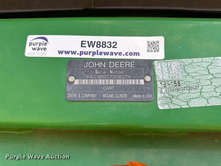 image for item EW8832 John Deere 1910 air commodity cart
