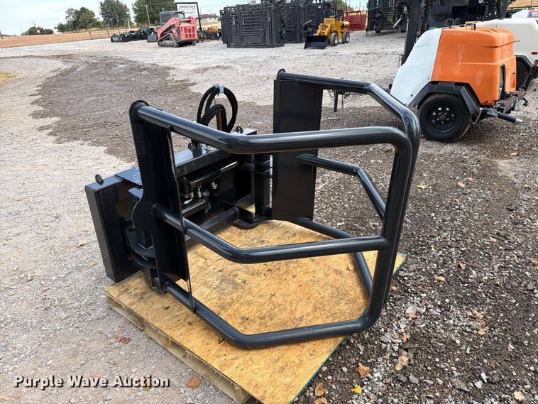 image for item EW8878 Wolverine BSH-12-75D skid steer bale grabber