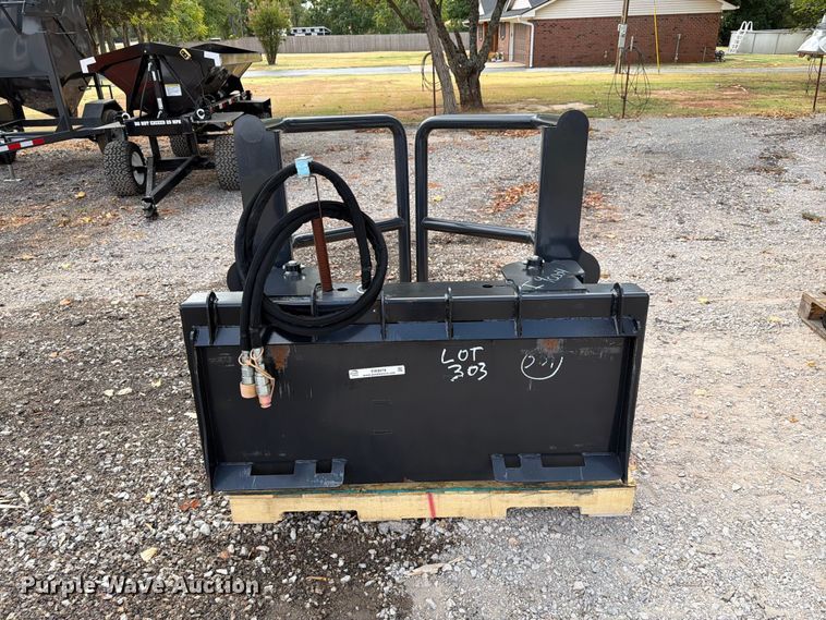 image for item EW8878 Wolverine BSH-12-75D skid steer bale grabber