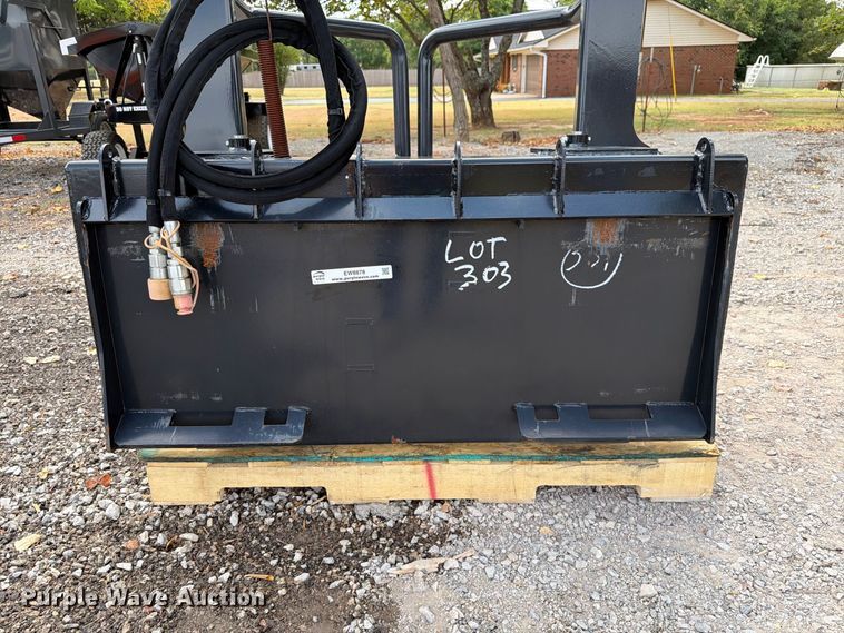 image for item EW8878 Wolverine BSH-12-75D skid steer bale grabber