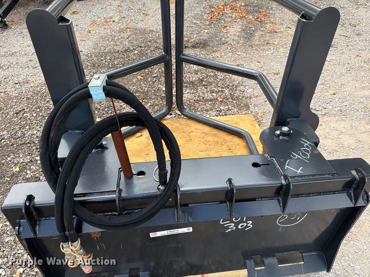 image for item EW8878 Wolverine BSH-12-75D skid steer bale grabber