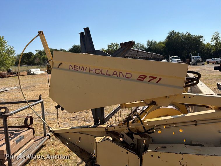 image for item EW8887 New Holland 971 rigid head