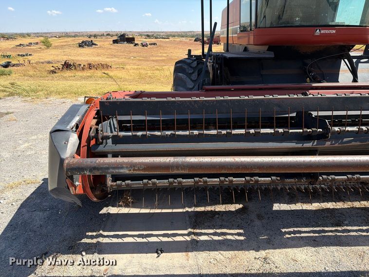 image for item EW8895 1999 Hesston 8450 swather / windrower
