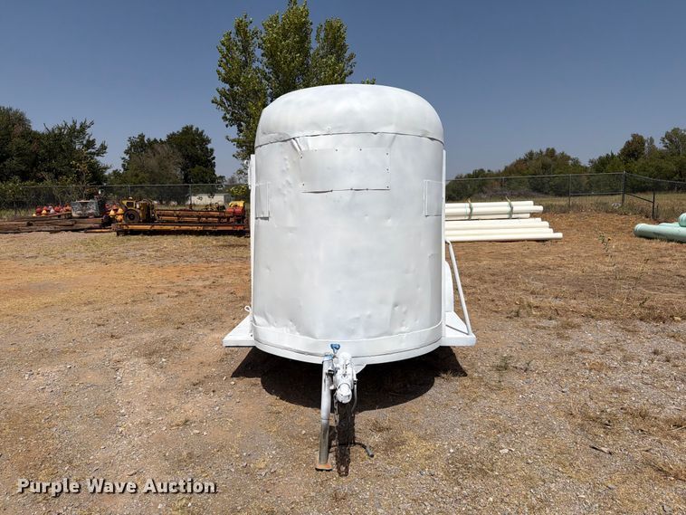 image for item EW8900 Shop built livestock trailer