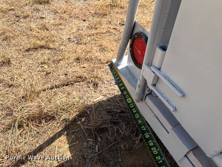 image for item EW8900 Shop built livestock trailer