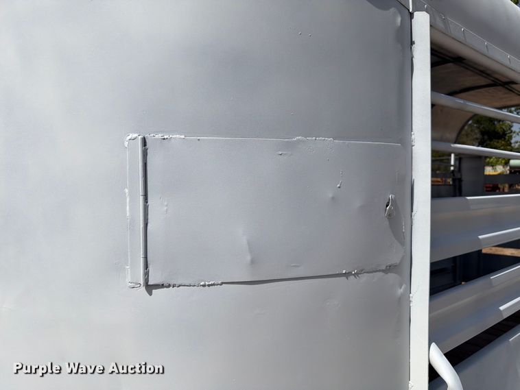 image for item EW8900 Shop built livestock trailer