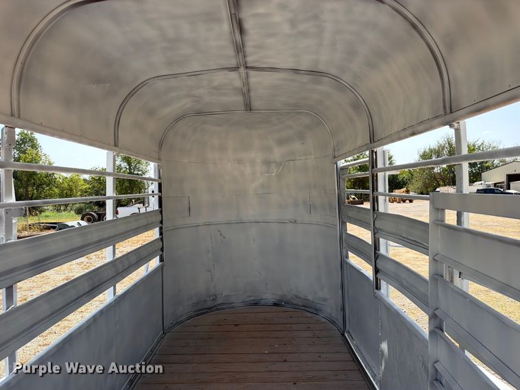 image for item EW8900 Shop built livestock trailer