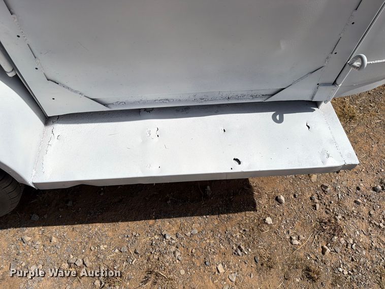 image for item EW8900 Shop built livestock trailer