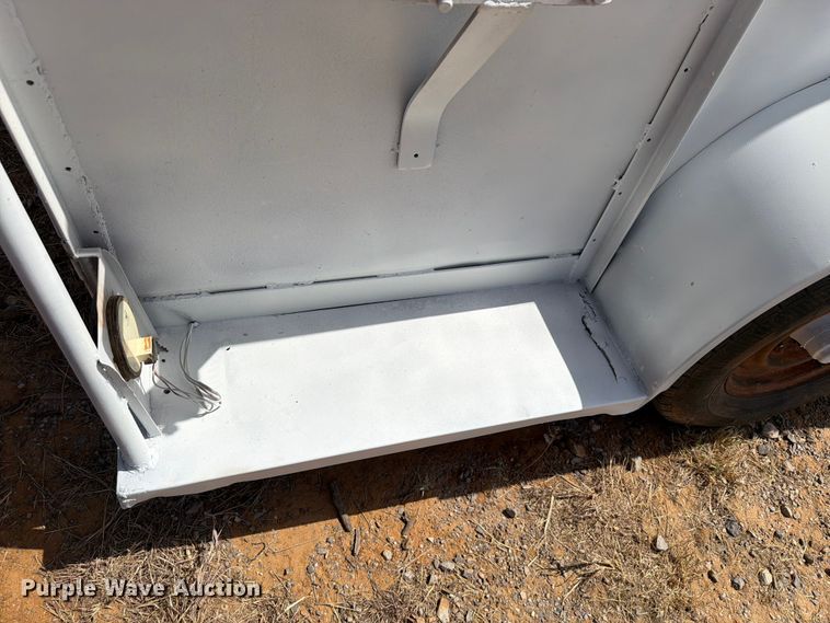 image for item EW8900 Shop built livestock trailer