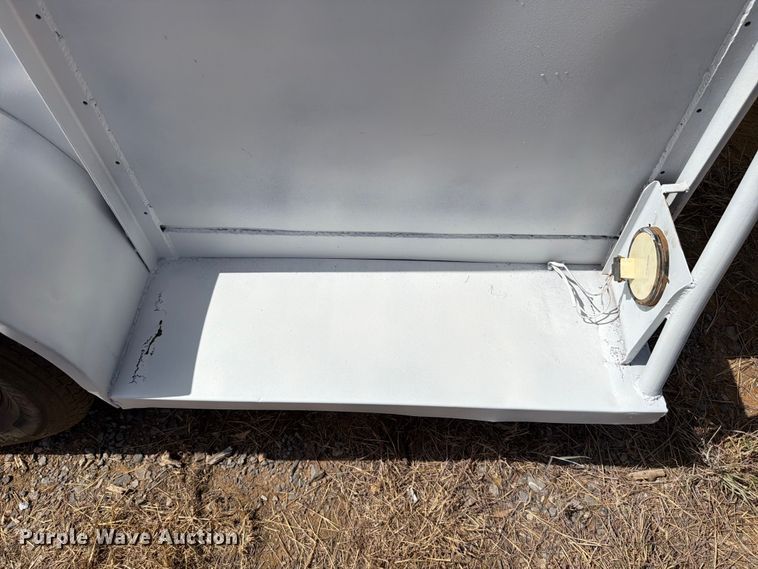 image for item EW8900 Shop built livestock trailer