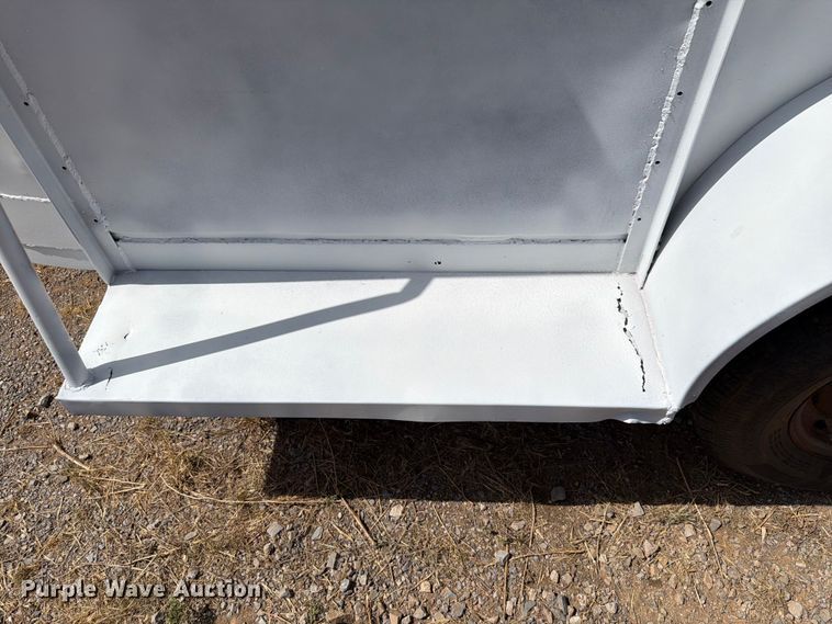 image for item EW8900 Shop built livestock trailer