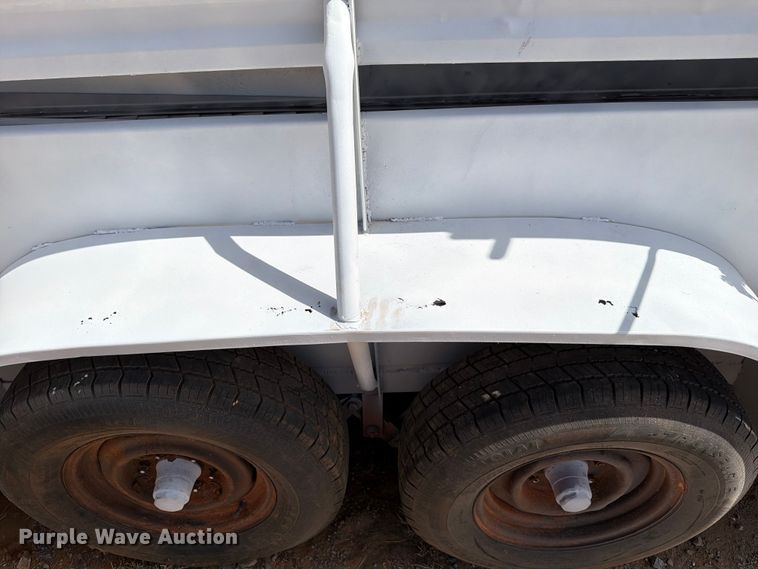 image for item EW8900 Shop built livestock trailer