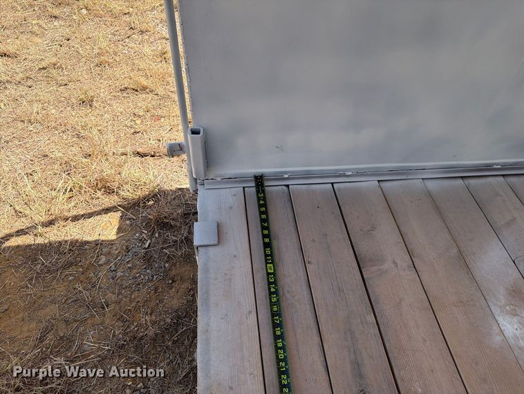 image for item EW8900 Shop built livestock trailer