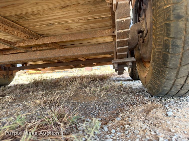 image for item EW8900 Shop built livestock trailer